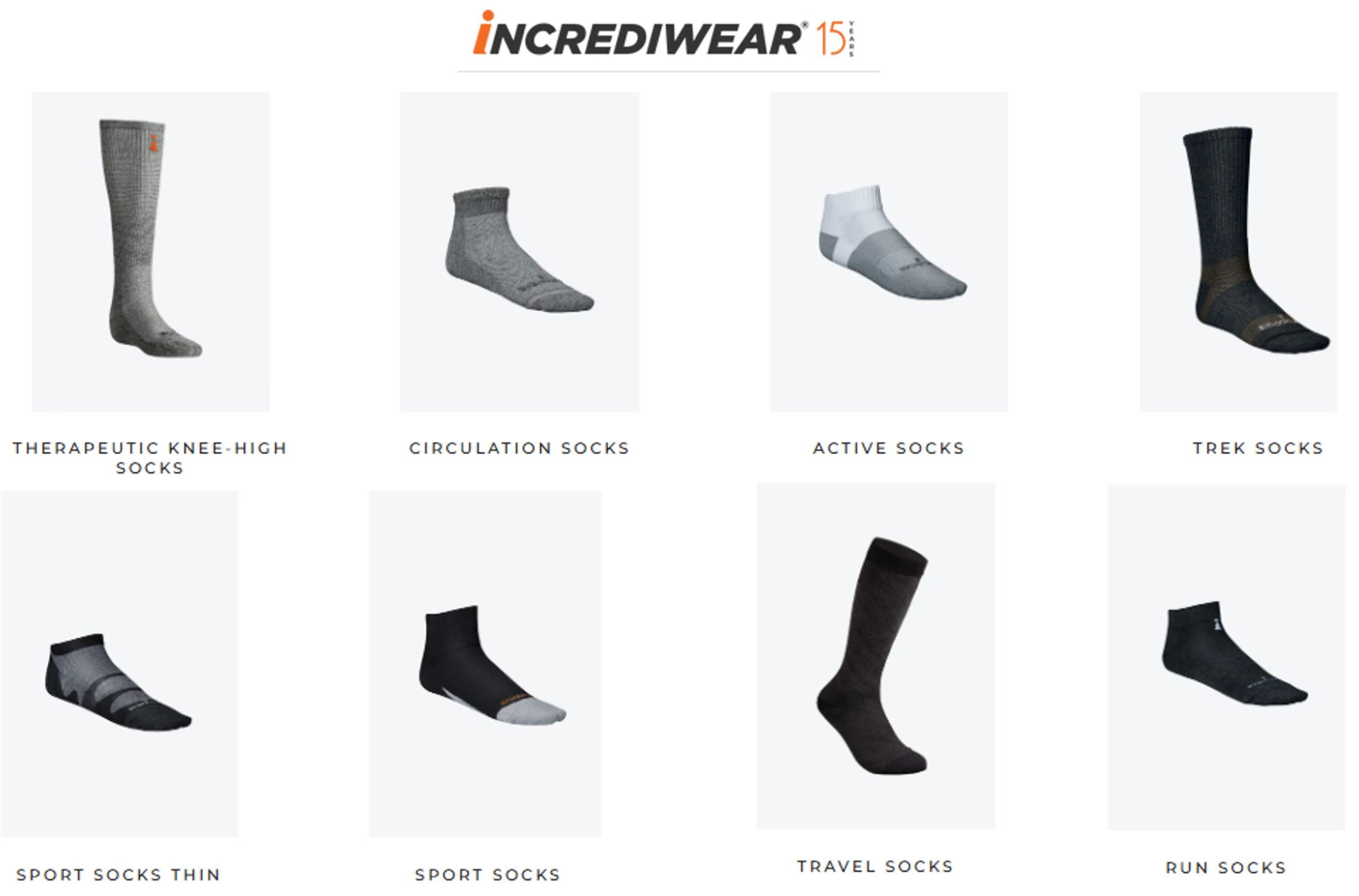 Calcetines terapéuticos iNCREDIWEAR®